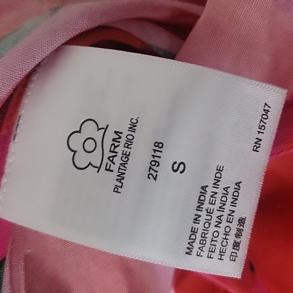 Farm Rio Halter Jumpsuit Ladies Size Small - Picture 6 of 6